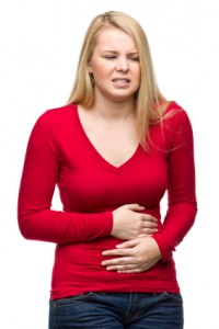woman with irritable bowel